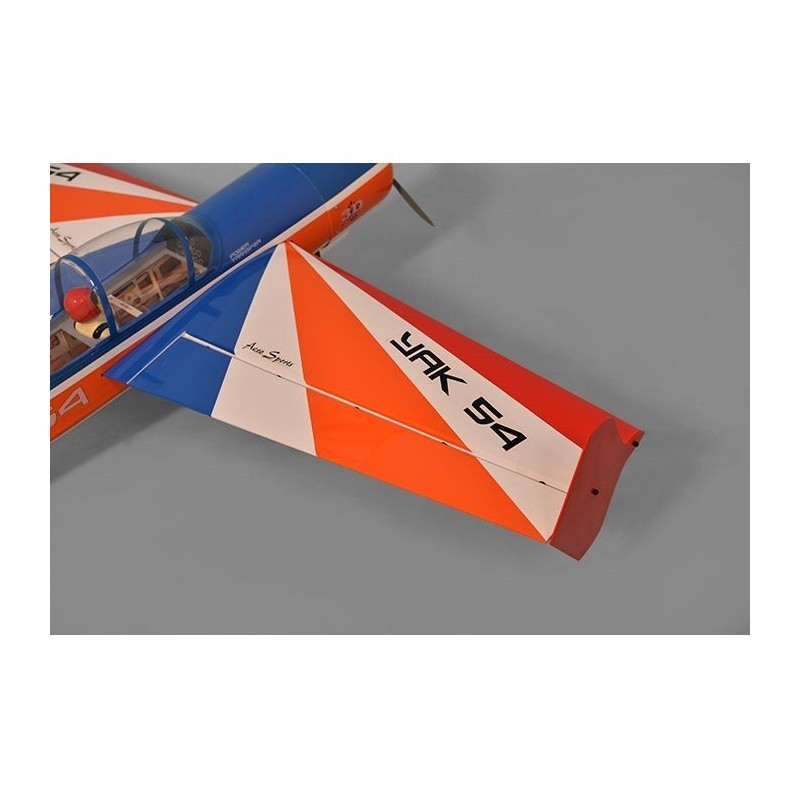 Avión Acrobático RC - Phoenix Modelo YAK 54 .91-120 GP/EP ARF 1.62m - FLASH RC