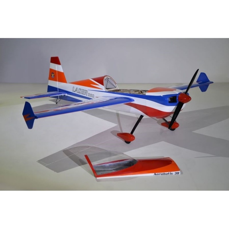 RC-Kunstflugzeuge - Flugzeug Phoenix Model LASER 260 70CC GP/EP ARF 2.25m - FLASH RC