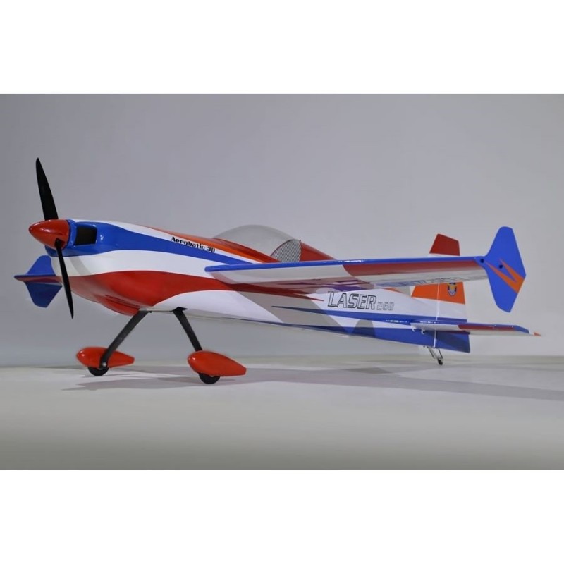 Avión Acrobático RC - Modelo Phoenix LASER 260 70CC GP/EP ARF 2.25m - FLASH RC