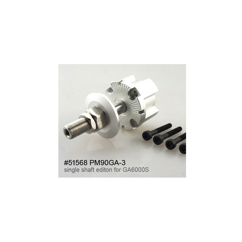 Porte hélice - PM90GA-3 pour single shaft GA6000S Dualsky - FLASH RC