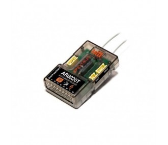 DSM2/DSMX 2.4Ghz SPEKTRUM - Spektrum AR8020T DSMX Receptor de Telemetría de 8 Canales - RC FLASH