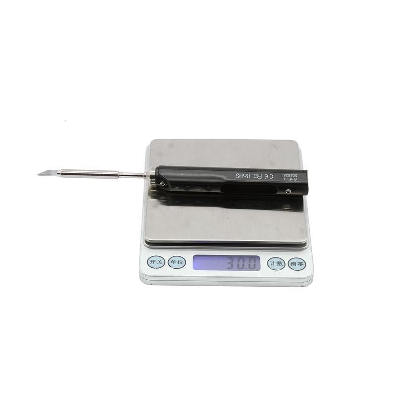 Saldatore, ferro, stagno - Saldatore SQ-001 OLED programmabile blu (12-24V/17-65W) - FLASH RC