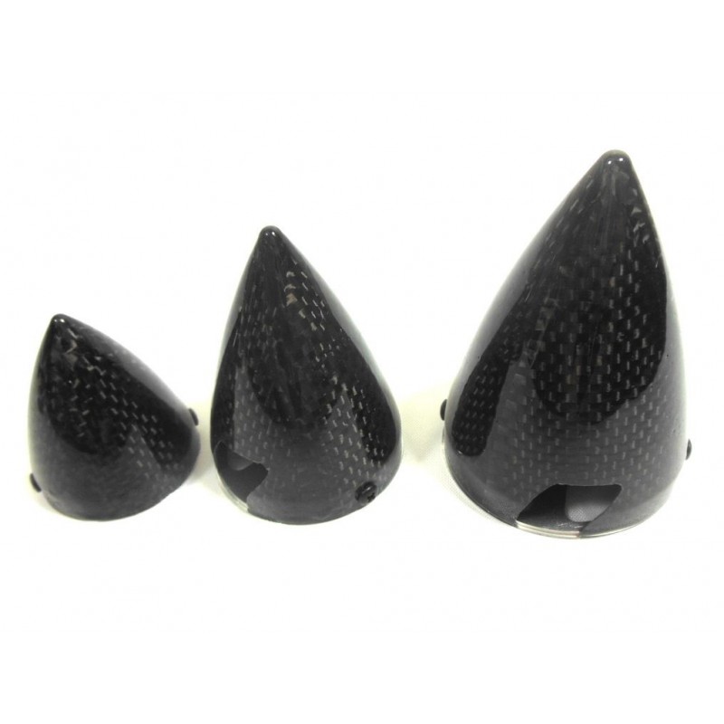 Motors and motor accessories for kits - Aerobatics Precision carbon cone 2.17' (55mm) for KMX/XR61/ADX/AMR60/... - FLASH RC