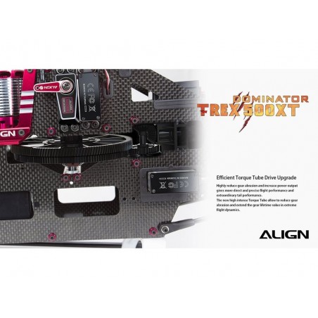 Hélicoptères RC - Align T-REX 500XT Dominator Top Combo (DS530M/DS535M + Microbeast) - FLASH RC