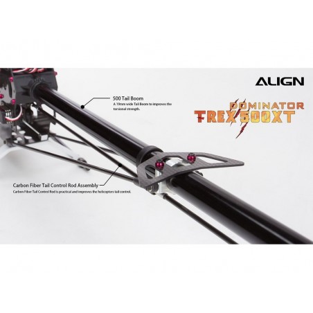 Hélicoptères RC - Align T-REX 500XT Dominator Top Combo (DS530M/DS535M + Microbeast) - FLASH RC