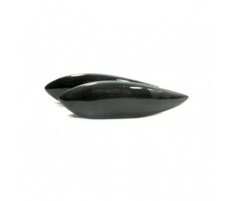 Landing gear kits - Katana MX/XR61/AMR60 Precision Aerobatics carbon wheel caps - FLASH RC