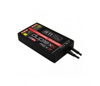 JETI - REX 3 A20 Duplex 2.4EX Jeti 3 Channel Receiver - RC FLASH