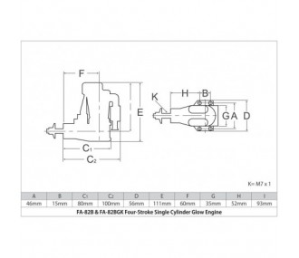 Methanolmotoren - Saito FA-100 4-Takt-Methanolmotor - FLASH RC 2