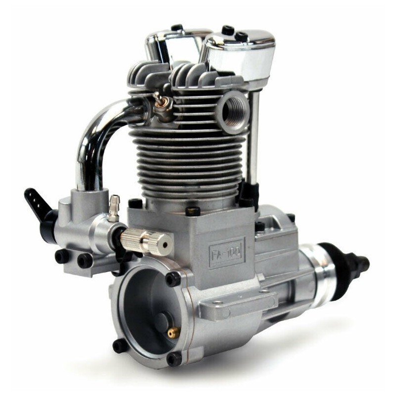 Motori a metanolo - Motore a metanolo a 4 tempi Saito FA-100 - FLASH RC