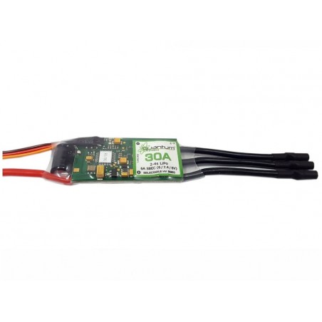 Brushless - Quantum 30A PRO with adjustable SBEC HV (6/7.4/8V) - FLASH RC