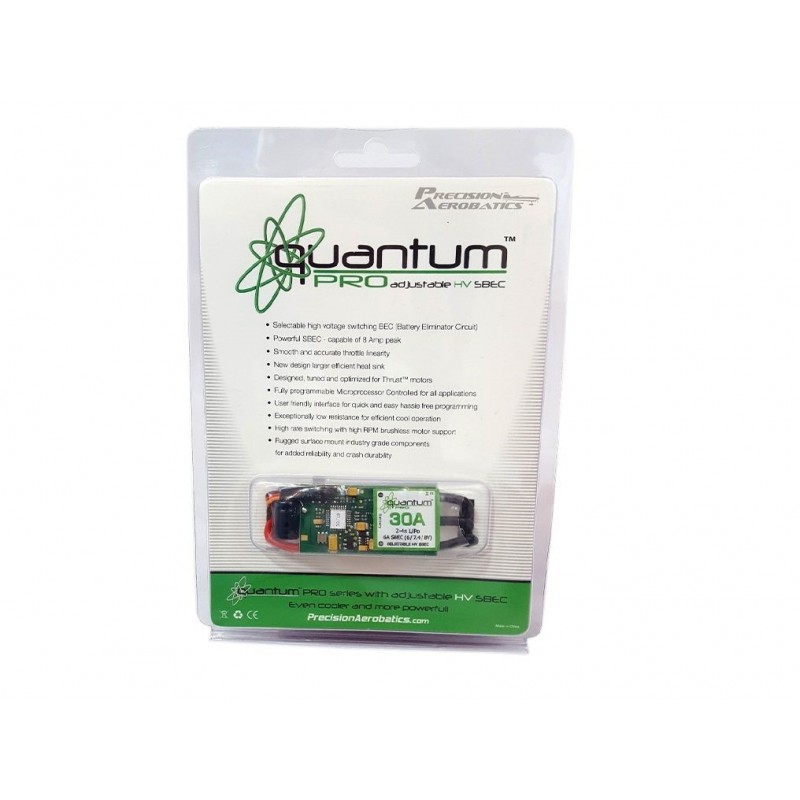 Brushless - Quantum 30A PRO with adjustable SBEC HV (6/7.4/8V) - FLASH RC