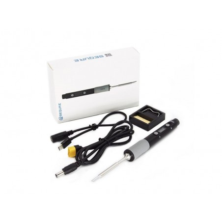 Soldador, hierro, estaño - Soldador SQ-D60B (punta B2) (12-24V/17-60W) - FLASH RC