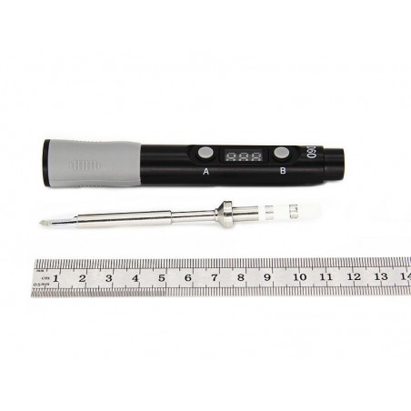 Saldatore, ferro, stagno - Saldatore SQ-D60B (punta B2) (12-24V/17-60W) - FLASH RC