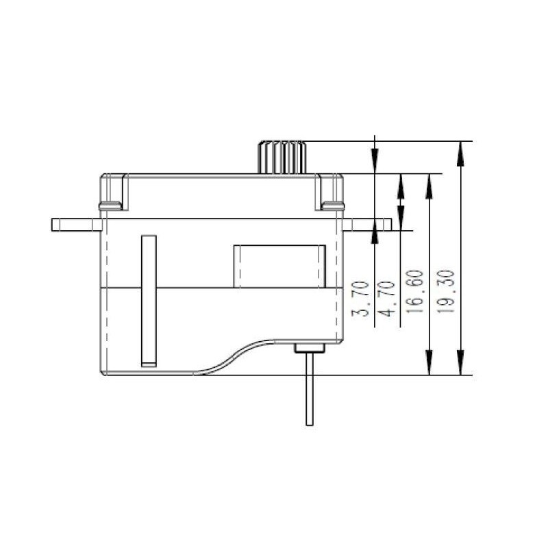 Servi - Microservo digitale KST X06 HV (6g, 1,8kg/cm, 0,07sec/60°) - FLASH RC
