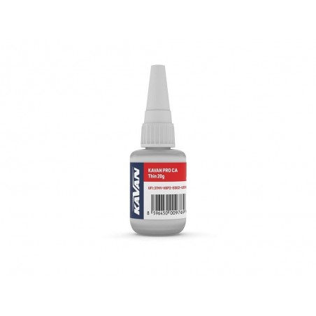 Cyano Elapor/Epp/Wood - Liquid Cyano Glue 20g KAVAN - FLASH RC