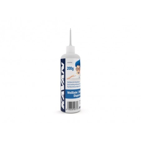 Cola para madera/vidrio - Cola blanca para madera KAVAN 200g - FLASH RC