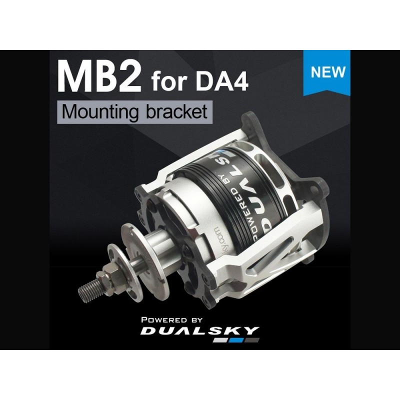 Support moteur - Support moteur Alu & Carbone pour XM63DA V4 DUALSKY - FLASH RC
