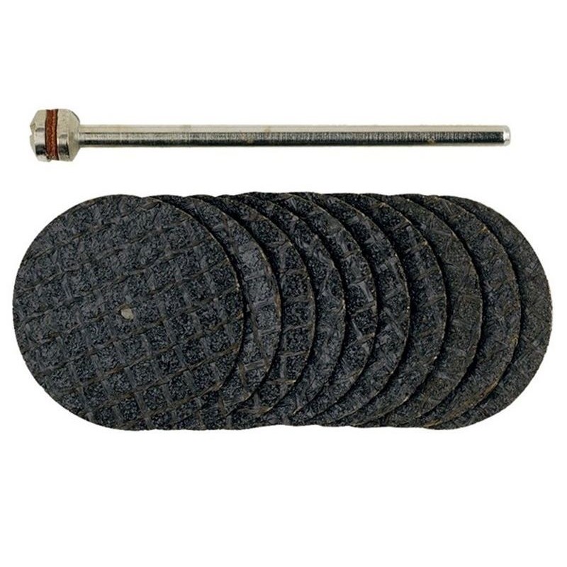 Blades & Cutting - Proxxon Aluminium oxide reinforced cutting discs Ø 22 mm, 10 pieces - FLASH RC