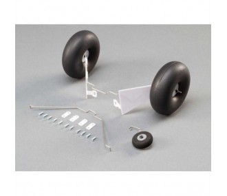 Landing gear kits - UMX Turbo Timber - landing gear with wheels EFLU6956 - FLASH RC