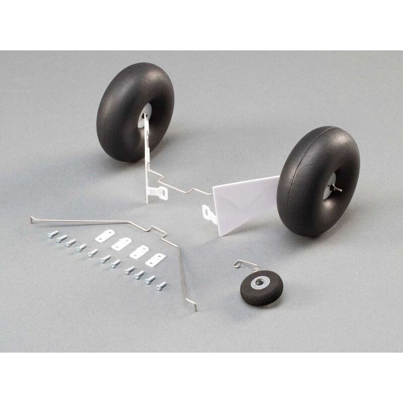 Landing gear kits - UMX Turbo Timber - landing gear with wheels EFLU6956 - FLASH RC