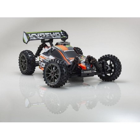 Coches RC todoterreno - Kyosho Inferno Neo 3.0 Readyset T3 naranja - FLASH RC