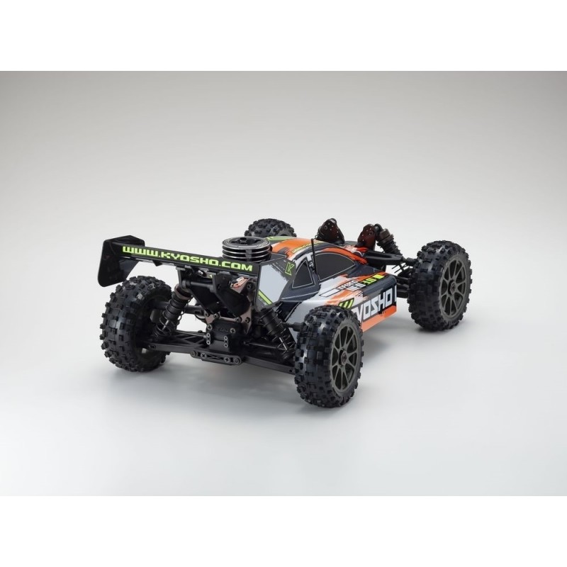 Fuoristrada RC auto - Kyosho Inferno Neo 3.0 Readyset T3 arancione - FLASH RC