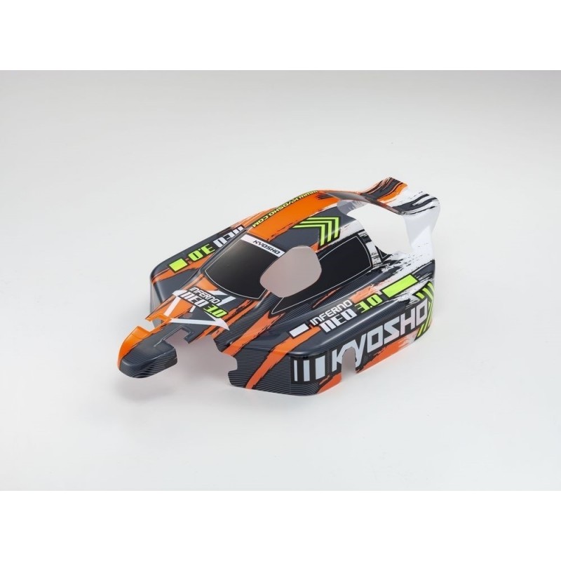 Coches RC todoterreno - Kyosho Inferno Neo 3.0 Readyset T3 naranja - FLASH RC