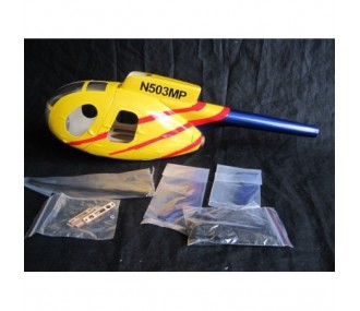 Rumpf, Zubehör Helikopter - HUGHES MD-500D Breitling Klasse 250 - FLASH RC