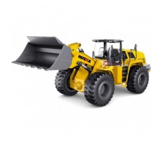 Camion ribaltabili e veicoli da costruzione RC - Huina Bulldozer in metallo 1/14° RTR (CY1583) - FLASH RC