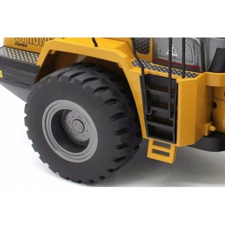 Dump trucks and construction vehicles RC - Huina Bulldozer metal 1/14th RTR (CY1583) - FLASH RC