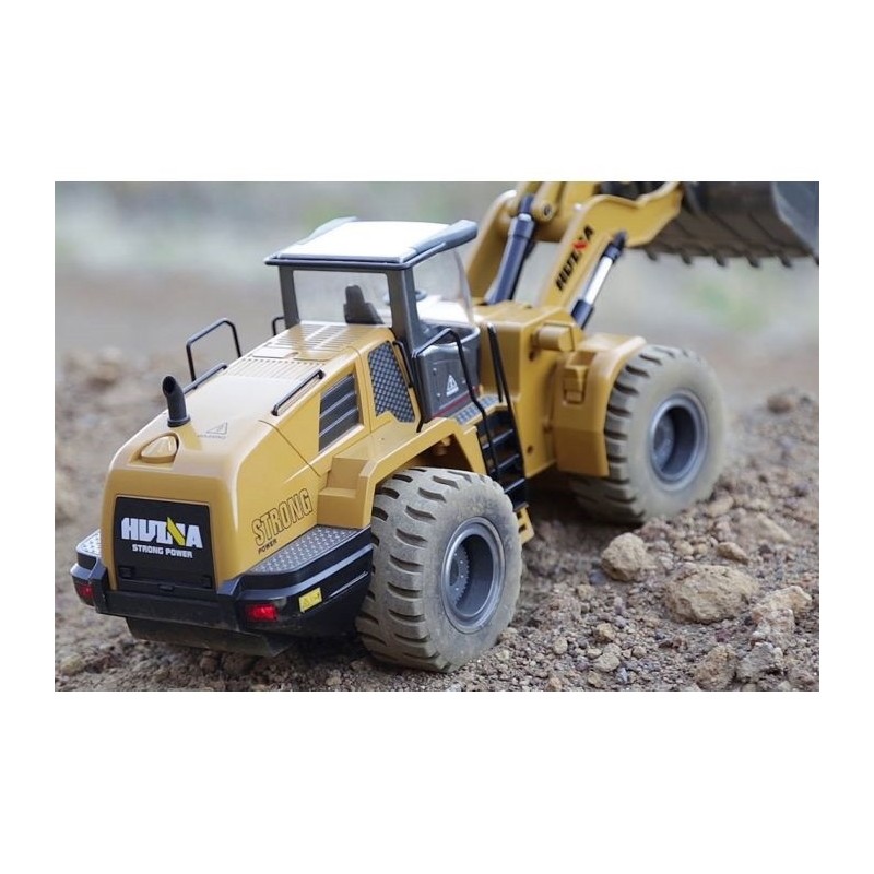 Huina Bulldozer métal 1/14ème RTR (CY1583) - FLASH RC