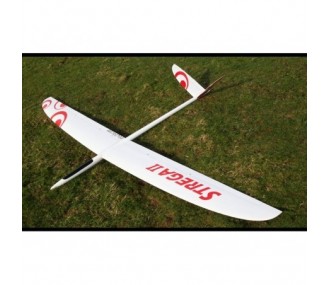 Alianti RC - Strega 2 Full carbon circa 2,73m bianco e rosso RCRCM - FLASH RC