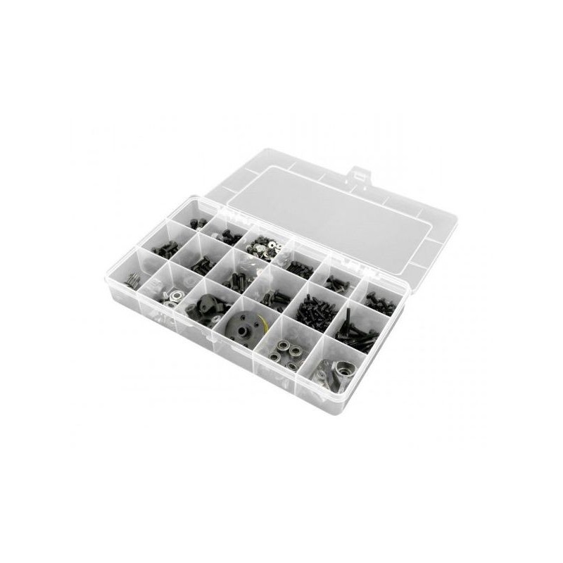 Altri - Contenitore a 18 scomparti 210x119x34,5mm - FLASH RC