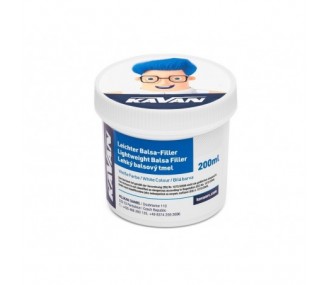 Poro della bocca - KAVAN lite balsa filler 200ml (colore bianco) - FLASH RC