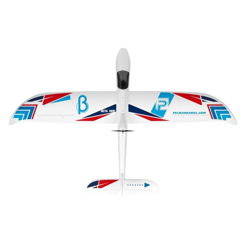 Motoplaneur Kavan BETA 1400 V2 env. 1.42m EPP RTF MODE 2 - FLASH RC
