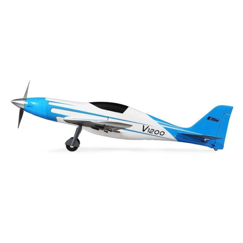 RC Kunstflugzeuge - Flugzeug E-flite V1200 SMART PNP 225km/h - FLASH RC