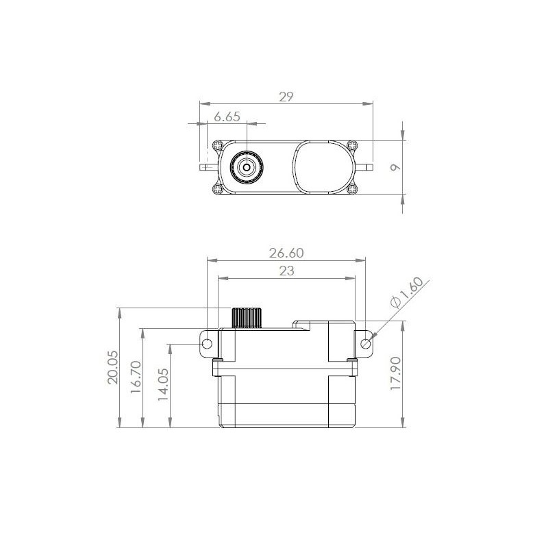 Servi - Servo digitale in metallo DS75K-R MKS - FLASH RC