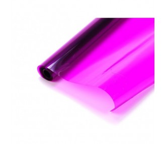 Entretela termorretráctil - Rollo de 2m de entretela transparente violeta claro (ancho 64cm) - FLASH RC