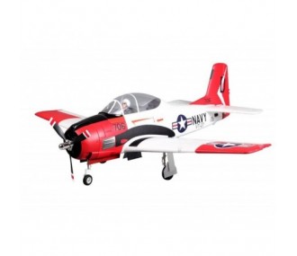 Warbirds RC - Flugzeug FMS T-28 (V4) Red PNP ca.1.40m - FLASH RC