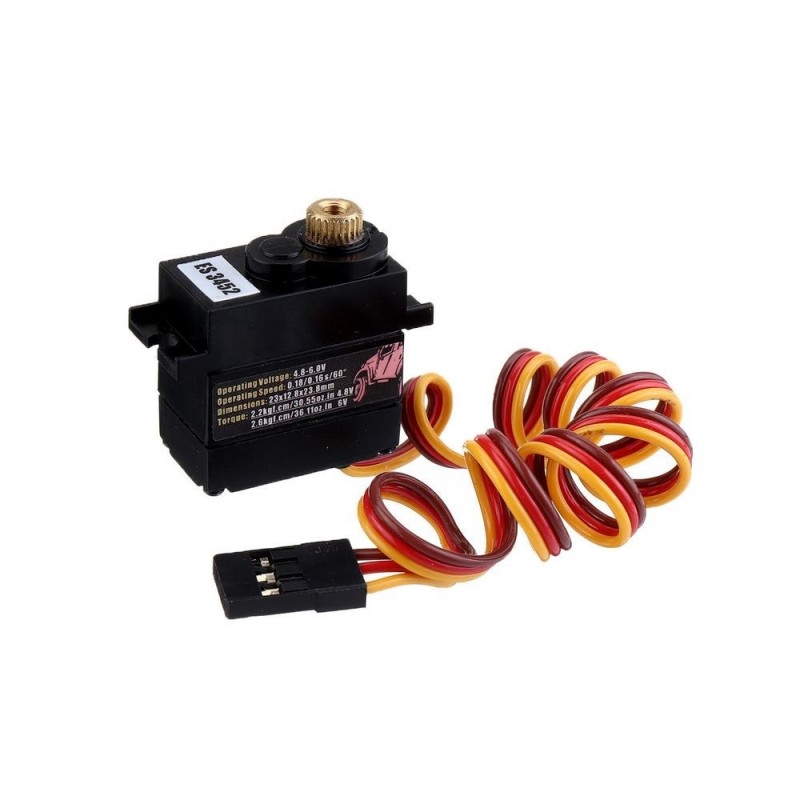 Servo numérique EMAX ES3452 MG (15.5g, 2.6kg/cm, 0.16s/60°) - FLASH RC