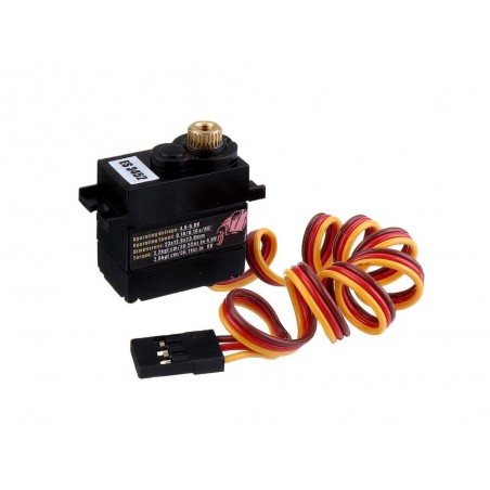 Servos - EMAX ES3452 MG servo digital (15.5g, 2.6kg/cm, 0.16s/60°) - FLASH RC