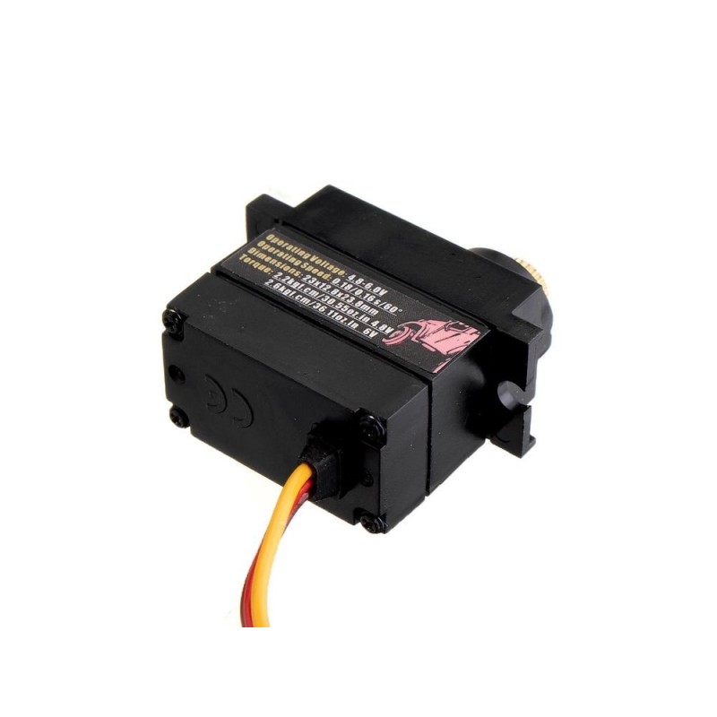 Servos - EMAX ES3452 MG servo digital (15.5g, 2.6kg/cm, 0.16s/60°) - FLASH RC