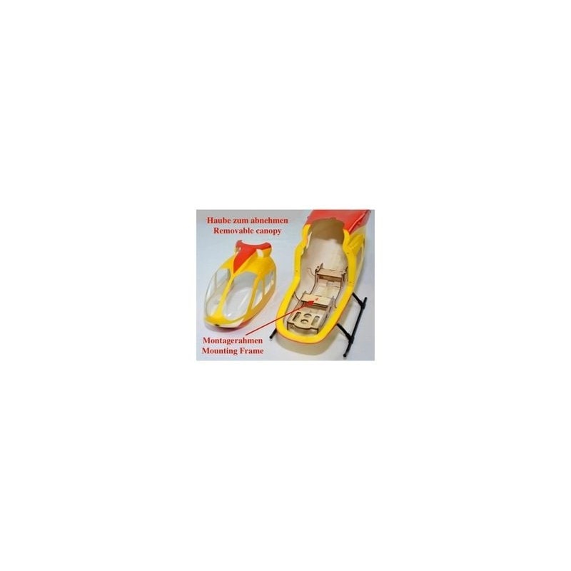 Fusoliere, accessori Elicottero - EC-145 Sécurité civile classe 450 - FLASH RC