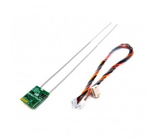 SRXL2/DSMX 2.4Ghz SPEKTRUM - Spektrum SRXL2/DSMX ricevitore micro seriale con telemetria - FLASH RC