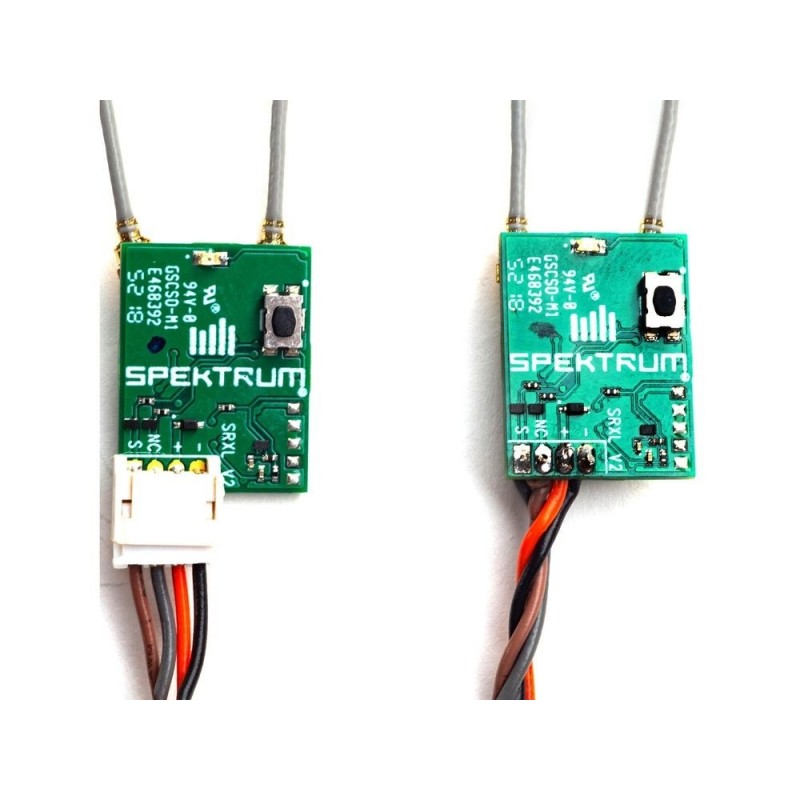 SRXL2/DSMX 2.4Ghz SPEKTRUM - Spektrum SRXL2/DSMX Serial Micro Empfänger mit Telemetrie - FLASH RC