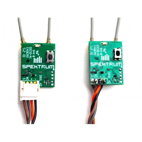 SRXL2/DSMX 2.4Ghz SPEKTRUM - Receptor Spektrum SRXL2/DSMX Serial Micro con telemetría - FLASH RC