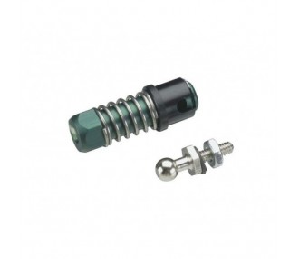 Giunto sferico in alluminio - Sullivan fixation rapide alu 2mm - FLASH RC