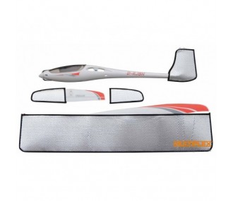 Covers - Wing cover and aluminium stab for Lentus Multiplex glider - FLASH RC 2