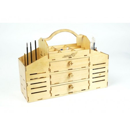 Workshop tools - PTC toolbox to be mounted 30x15x10,5cm - FLASH RC