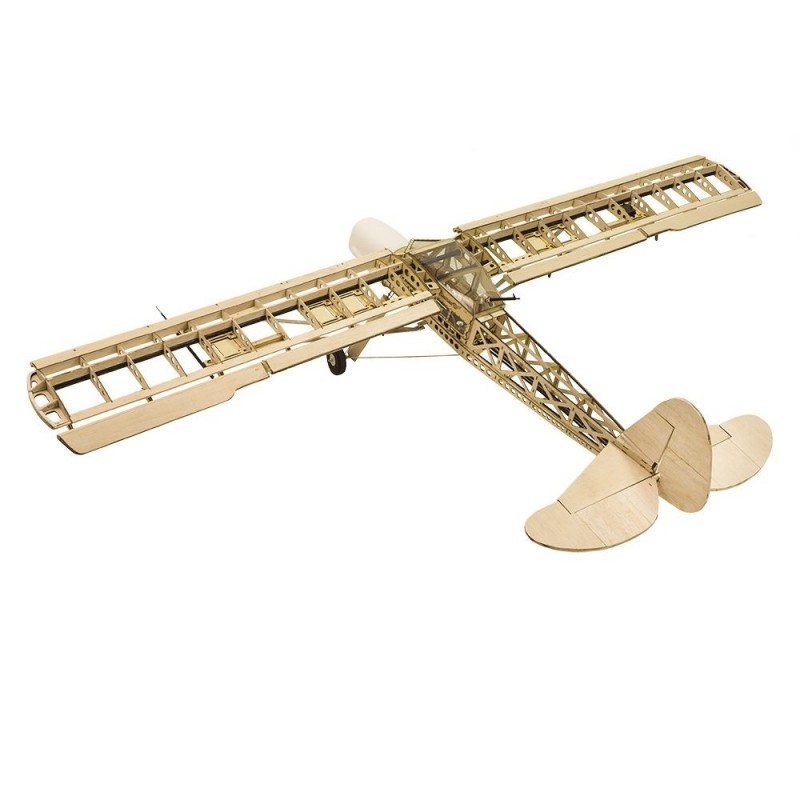 RC Model Aircraft - Wooden kit to build Fieseler Fi-156 approx.1.60m - FLASH RC